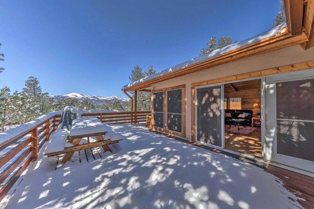 Spacious Ruidoso Home With Hot Tub And Fireplaces Exterior photo
