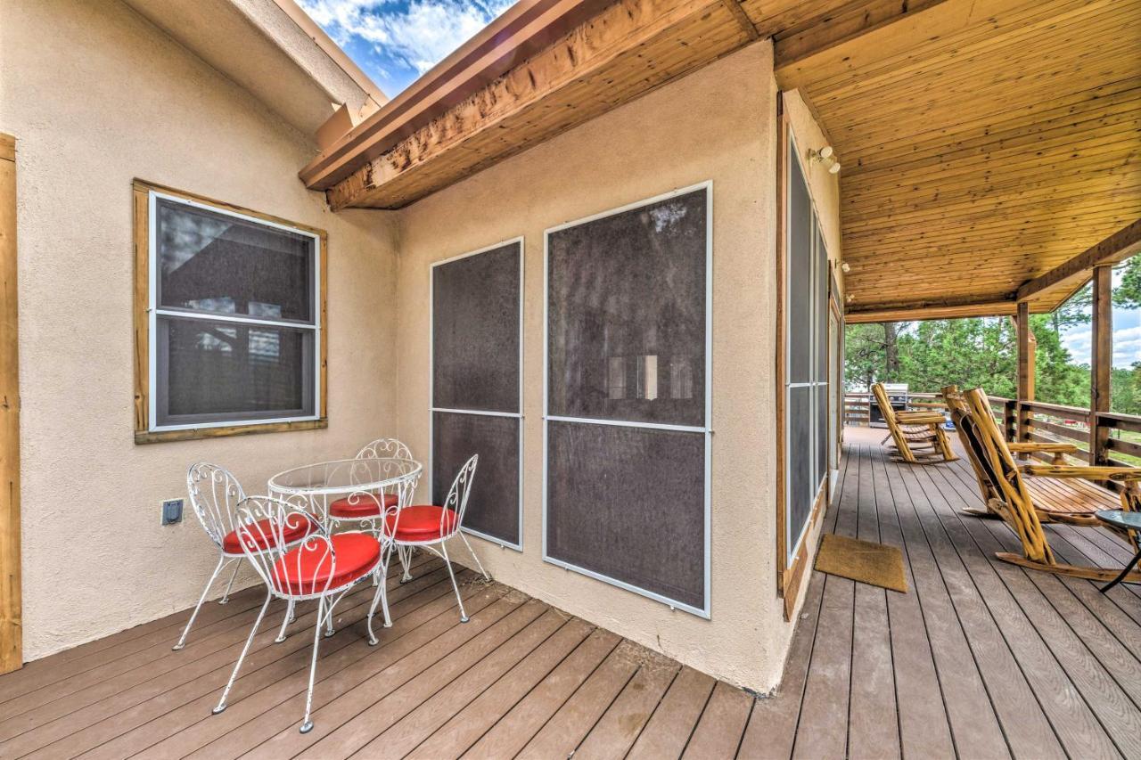 Spacious Ruidoso Home With Hot Tub And Fireplaces Exterior photo